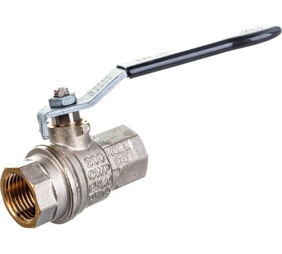 Шаровой кран RuB, 1/2" DN15 PN40, ВР-ВР, серия VERONA (S.85), усиленный, ручка S85D01