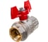 Шаровой кран RuB, 1/2" DN15 PN40, ВР-ВР, серия MILANO (S.90), бабочка S90D16 2