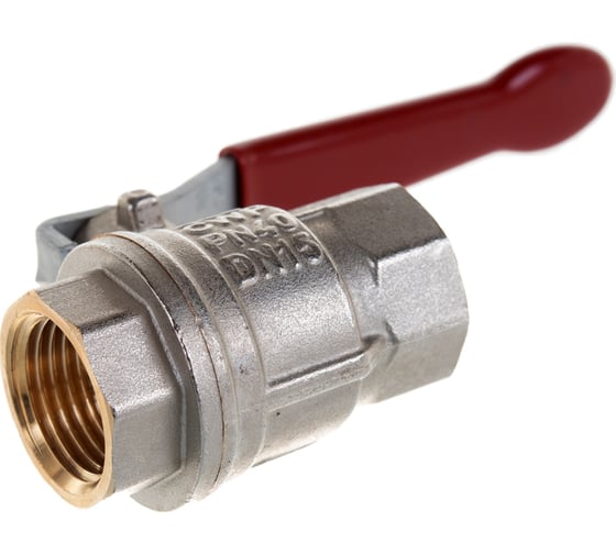 Шаровой кран RuB, 1/2" DN15 PN40, ВР-ВР, серия MILANO (S.90), ручка S90D00