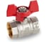 Шаровой кран RuB, 1/4" DN8 PN30, ВР-ВР, серия VENEZIA (S.50), бабочка S50B16 1