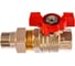 Шаровой кран RuB с накидной гайкой ("американка"), 3/4" DN20 PN40, ВР-ВР, серия MILANO (S.90) S90E36 1
