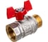 Шаровой кран RuB, 3/4" DN20 PN30, ВР-НР, серия VENEZIA (S.50), бабочка S50E26 2