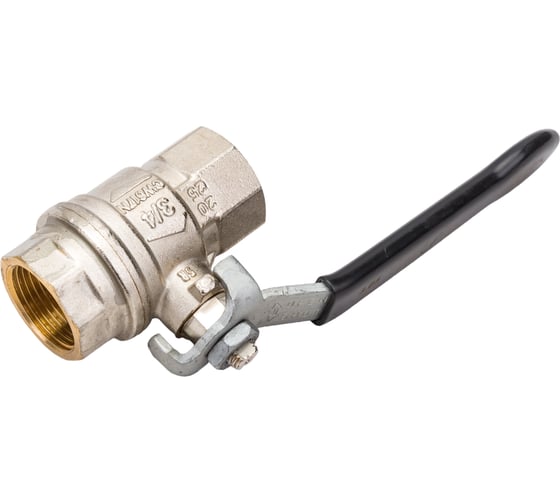 Шаровой кран RuB, 3/4" DN20 PN40, ВР-ВР, серия VERONA (S.85), усиленный, ручка S85E01