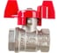 Шаровой кран RuB, 3/8" DN10 PN40, ВР-ВР, серия MILANO (S.90), бабочка S90C16 1