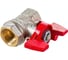 Шаровой кран RuB, 3/8" DN10 PN40, ВР-ВР, серия MILANO (S.90), бабочка S90C16 2