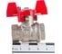 Шаровой кран RuB, 3/8" DN10 PN40, ВР-ВР, серия MILANO (S.90), бабочка S90C16 4