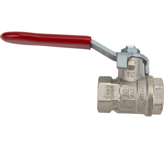 Шаровой кран RuB, 3/8" DN10 PN40, ВР-ВР, серия MILANO (S.90), ручка S90C00