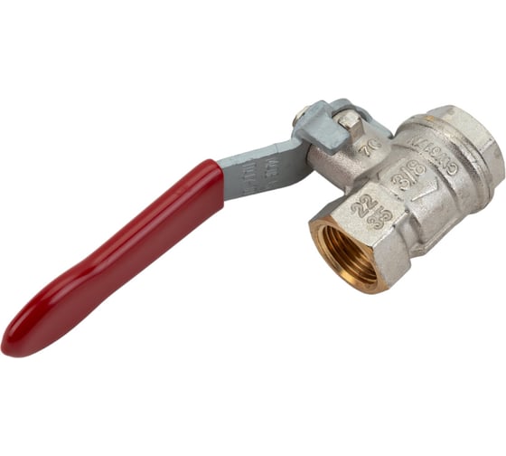 Шаровой кран RuB, 3/8" DN10 PN40, ВР-ВР, серия MILANO (S.90), ручка S90C00