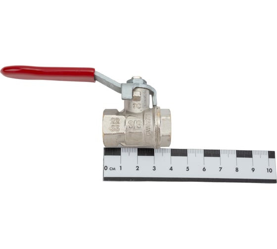 Шаровой кран RuB, 3/8" DN10 PN40, ВР-ВР, серия MILANO (S.90), ручка S90C00