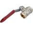 Шаровой кран RuB, 3/8" DN10 PN40, ВР-ВР, серия MILANO (S.90), ручка S90C00 3