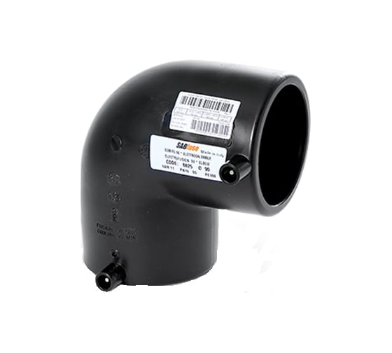Электросварной отвод 90 SABfuse PN16 PE100 D110 8025110000