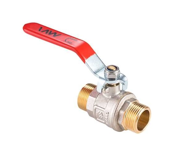 Шаровой полнопроходной кран MVI 1/2" нар-нар, ручка BV.516.04-10 1
