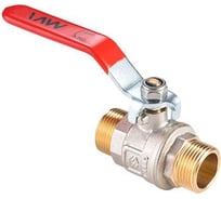 Шаровой полнопроходной кран MVI 1/2" нар-нар, ручка BV.516.05-08