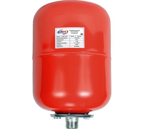 Гидроаккумулятор стальной, красный AquamotoR ARPT V 008 AR201010
