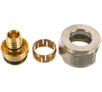 Зажимной адаптер из покрытой латуни UPONOR FLEX-X PE-X 16X1,8/2,0-3/4"ВР евроконус '10Ф UP 1057441