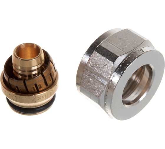 Зажимной адаптер из покрытой латуни UPONOR FLEX-X PE-X 16X1,8/2,0-3/4"ВР евроконус '10Ф UP 1057441