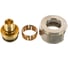 Зажимной адаптер из покрытой латуни UPONOR FLEX-X PE-X 16X1,8/2,0-3/4"ВР евроконус '10Ф UP 1057441 1