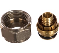 Зажимной адаптер из покрытой латуни UPONOR FLEX-X PE-X 16X2,2-3/4"ВР евроконус '10Ф UP 1045542