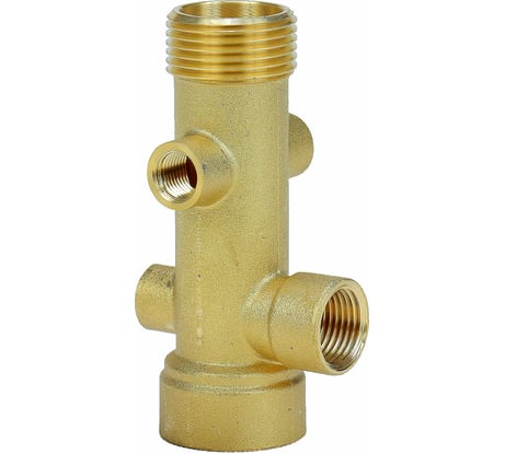 Штуцер 6-ти ходовой 110 мм под шланг 1/2" AquamotoR AR111015