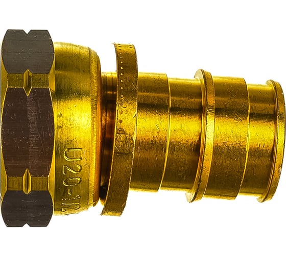 Штуцер с накидной гайкой UPONOR Q&E 20-G1/2"НГ '60Ф UP 1023015
