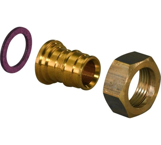 Штуцер с накидной гайкой UPONOR Q&E 20-G3/4"НГ '50Ф UP 1023016