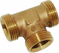 Тройник Oventrop Н ЕК, 1 1/4, 1 1/4, 1 1/4, бронза RX 1504556
