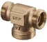 Тройник Oventrop Н ЕК, 1, 3/4, 3/4, бронза RX 1504565 1