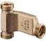 Тройник с обводным участком Oventrop Н ЕК, 3/4, 3/4, 3/4, бронза RX 1504754 1