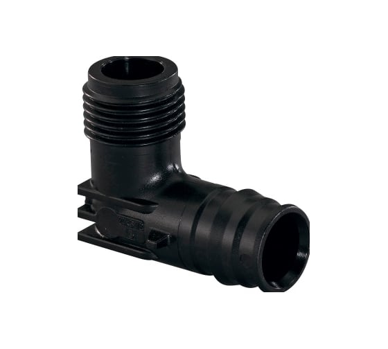 Уголок Q&E PPSU с наружной резьбой 16-1/2"НР UPONOR UP 1008666 1