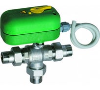 3-х ходовой зон. шаровой кран с серв. и ручной деблокировкой FAR 220 В, 1 1/4", НР FA 300520 11440