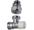 Запорный угловой вентиль FAR 1/2" М24х19, уплотнение EPDM FV 1105 C12 5