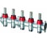 Запорный коллектор с расходомерами FAR 1", 4 отвода 3/4" EUROKONUS FK 3980 13404 1