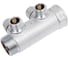 Коллектор запорный FAR 1" с 2 отв. 1/2" НР, плоск.присоед. FK 3860 112TP 2