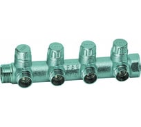 Запорный коллектор с 4 отводами FAR 1"1/2" НР FK 3873 112