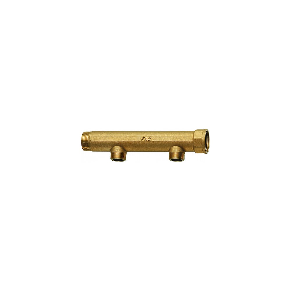 Коллектор с 2 отводами FAR 1" 1/2" НР FK 3616 112 - выгодная цена ...