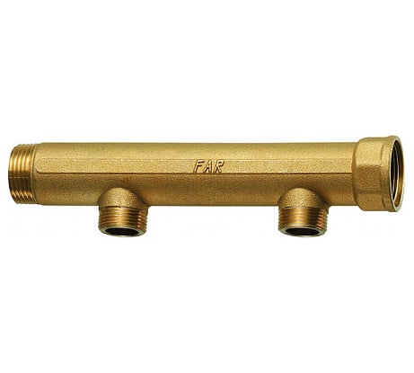 Коллектор с 2 отводами FAR 1" 1/2" НР FK 3616 112