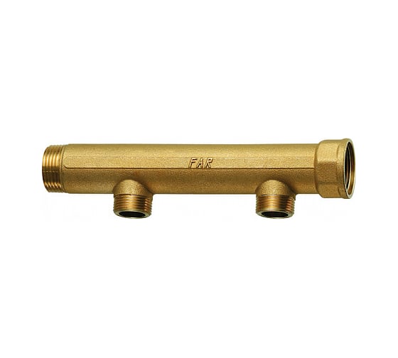 Коллектор с 2 отводами FAR 1" 1/2" НР FK 3616 112 1