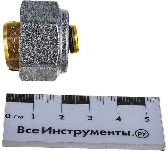 Концовка для металлопластиковых труб с накидной гайкой FAR 16.2х2.6 М24х19 FC 6055 58278