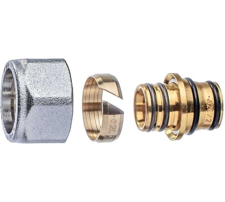 Концовка для металлопластиковых труб FAR 20х2 с накидной гайкой М24х19 FC 6055 80204