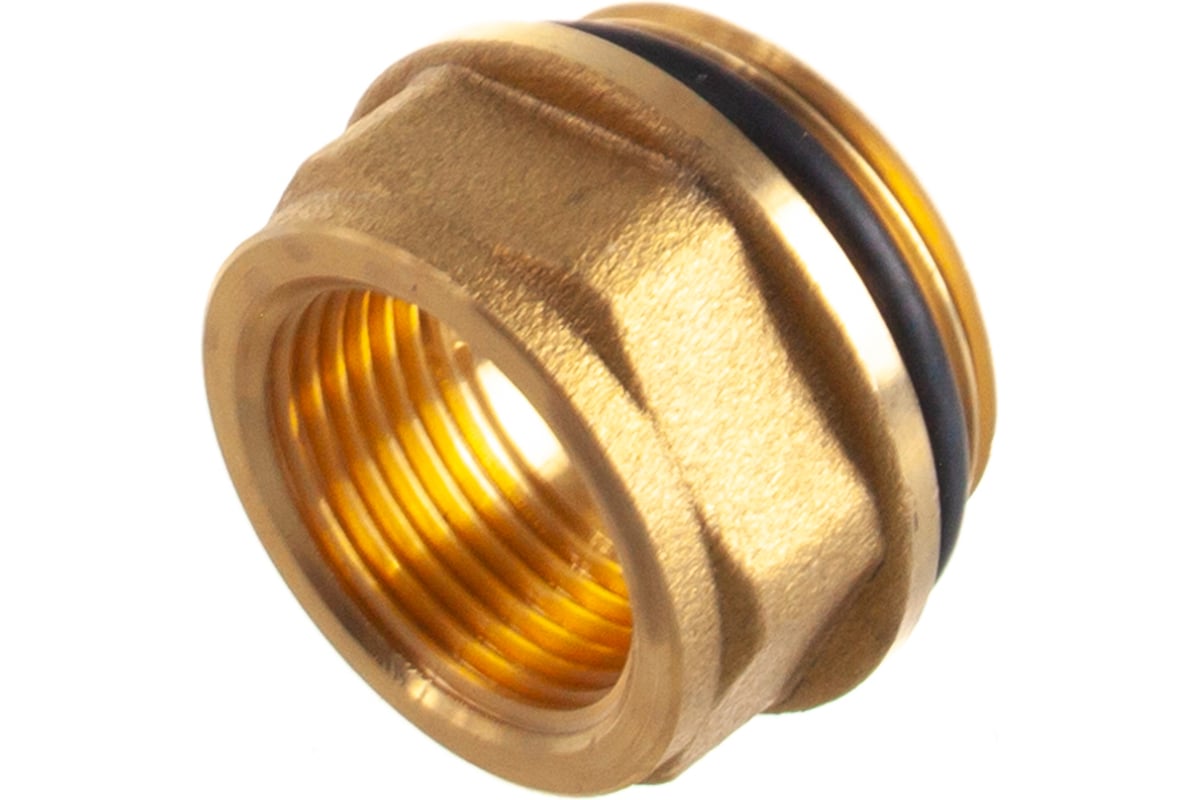 Латунный переходник с уплотнением FAR 1" x 3/4" FK 4199 134 - выгодная ...