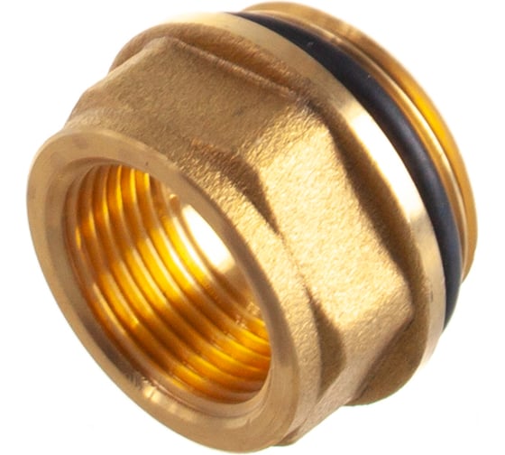 Латунный переходник с уплотнением FAR 1" x 3/4" FK 4199 134