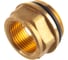 Латунный переходник с уплотнением FAR 1" x 3/4" FK 4199 134 2