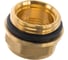 Латунный переходник с уплотнением FAR 1" x 3/4" FK 4199 134 3