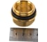 Латунный переходник с уплотнением FAR 1" x 3/4" FK 4199 134 5