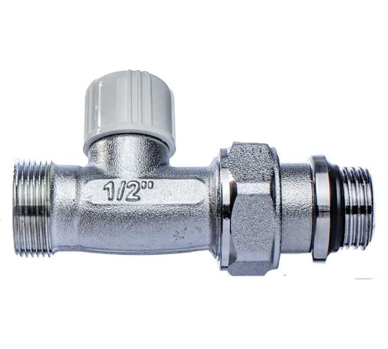 Прямой запорный вентиль FAR 1/2" М24х19, уплотнение EPDM FV 1305 C12