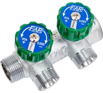 Регулируемый коллектор с 2 отводами FAR 3/4" М24х19 FK 3825 C34