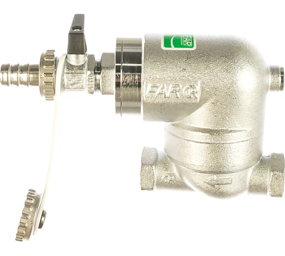 Фильтр FAR 100 мкм, под манометр, Max: 95 C, 25 бар, 1/2" ВР FA 39A7 12100
