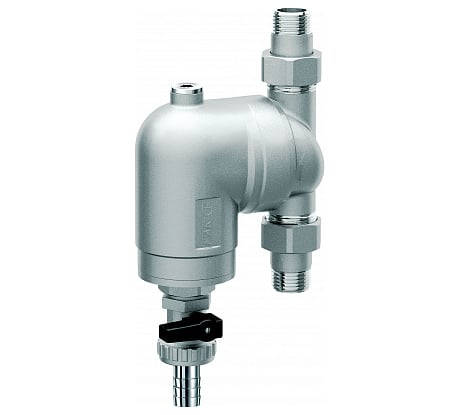 Фильтр FAR 100 мкм, под манометр, Max: 95 C, 25 бар, 1/2" НР FA 39A3 12100