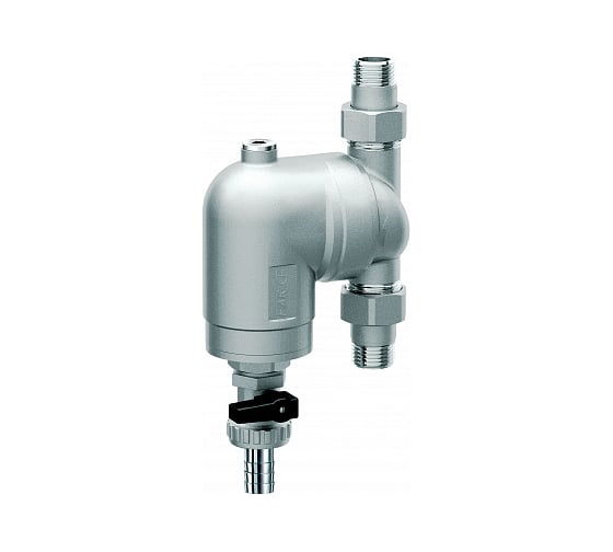 Фильтр FAR 100 мкм, под манометр, Max: 95 C, 25 бар, 1/2" НР FA 39A3 12100