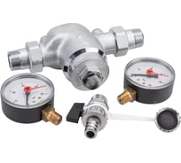 Фильтр FAR 3/4"НР-НР, с манометром, 100 мкм, Max: 95 C, 25 бар FA 3933 34100